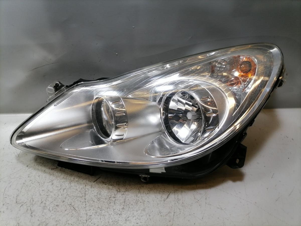 Opel Corsa D original Scheinwerfer vorn links Halogen leicht vergilbt Bj.2006